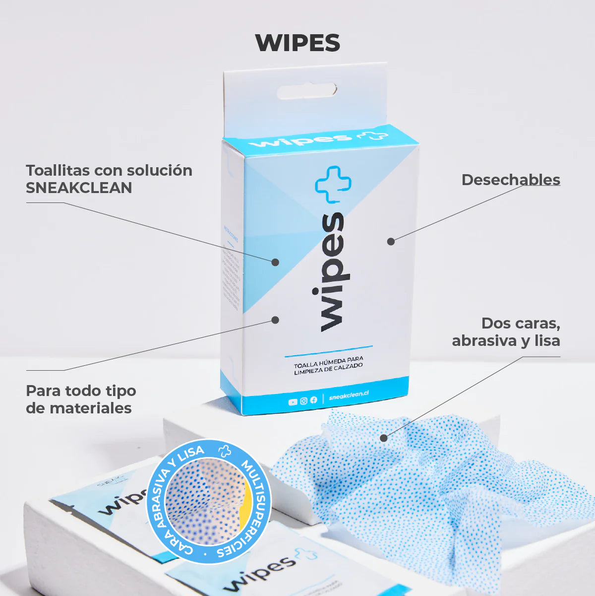 Sneakclean Wipes
